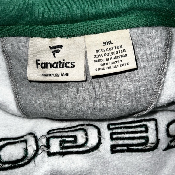 NCAA Oregon Ducks Fanatics Jacket Football Mens 3XL Multi Fleece Lined Full Zip - Picture 4 of 5